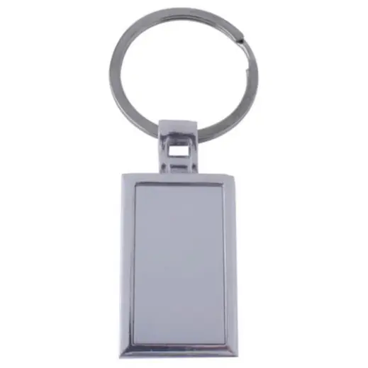Budget Rectangle Keyring